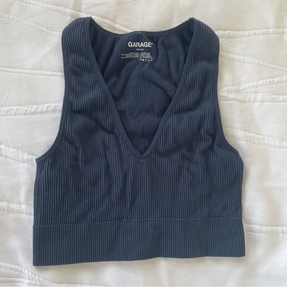 GARAGE STELLA SEAMLESS PUNGE TANK TOP